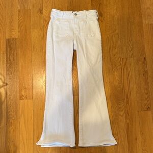 GAP Kids White Flared Jeans